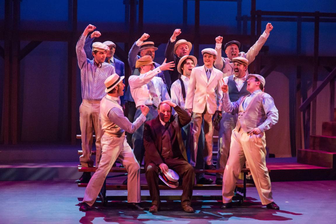 Father (David Kincannon) expresses dismay at what the game of baseball has turned into.